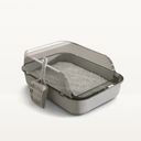Semi-Closed Litter Box