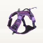 Tactical Dog Harness, No-Pull Dog Harness, Adjustable Breathable MOLLE Vest Harness for Medium and Large Military Reflective Dogs