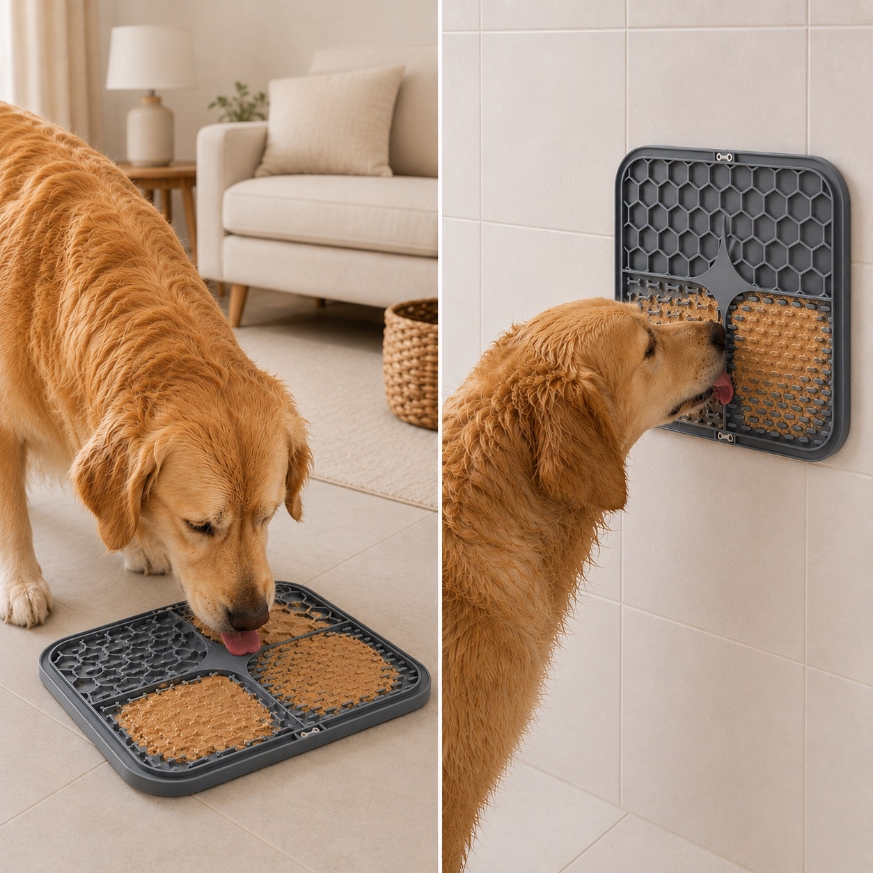 Tapis de léchage