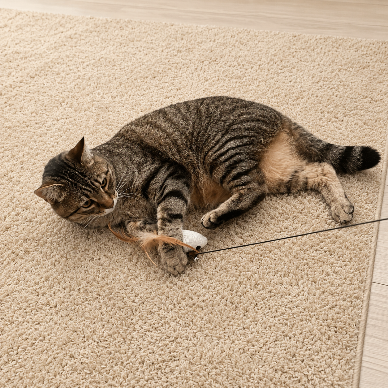 PlumyCat - Jouet d'interaction