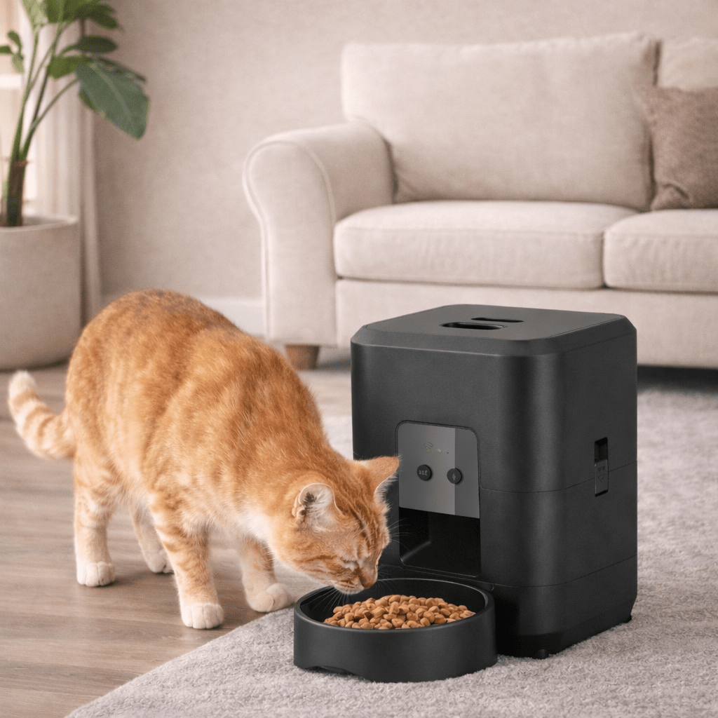 Distributeur Automatique de Croquettes Programmable pour Chien et Chat - Animalyo