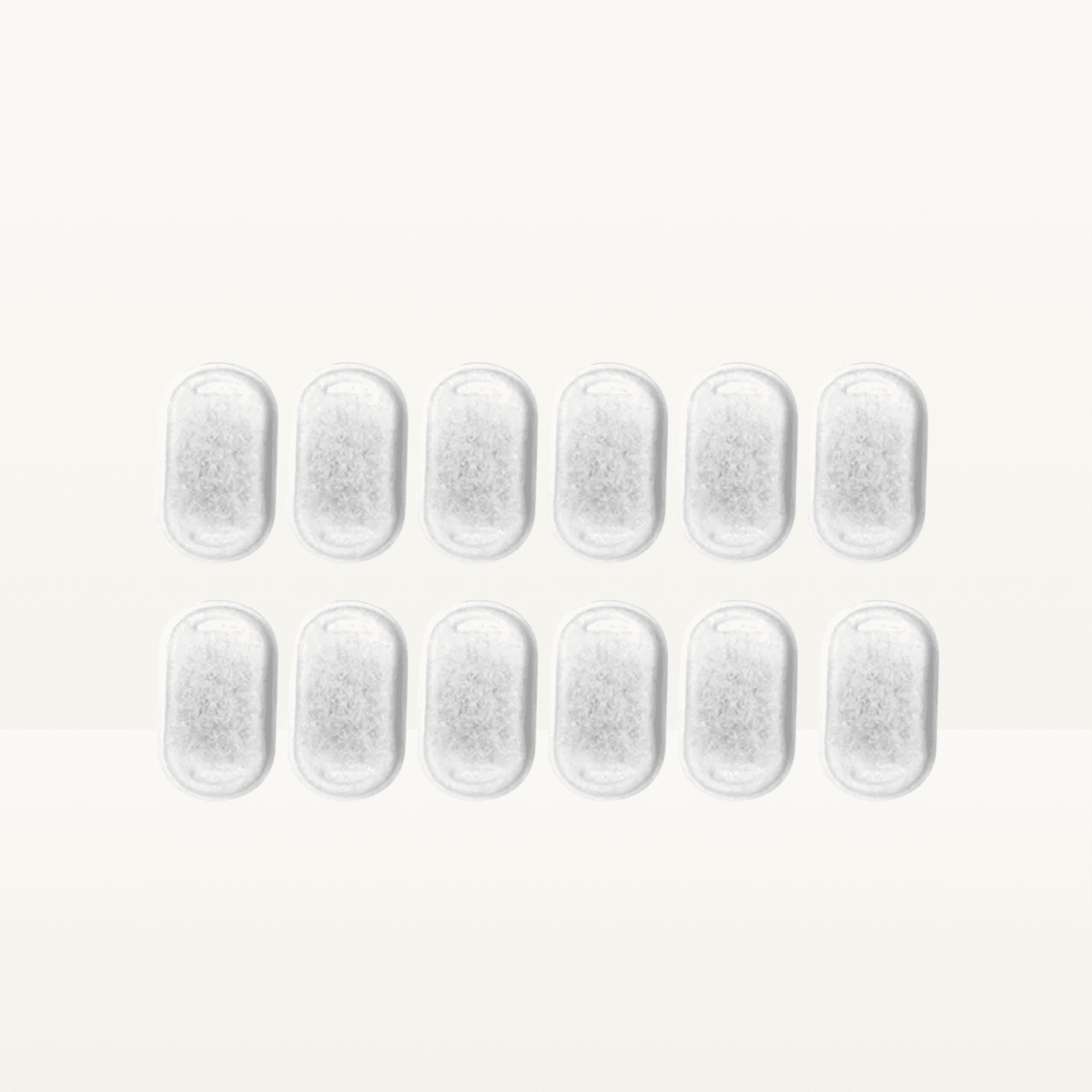 Lot de 12 filtres pour fontaine à eau en acier inoxydable - Animalyo
